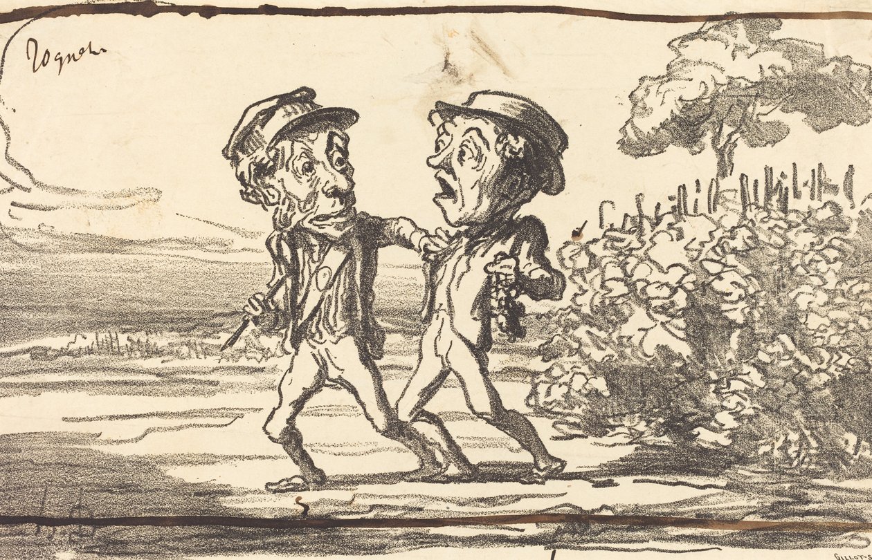 Ein Verbrecher! von Honoré Daumier
