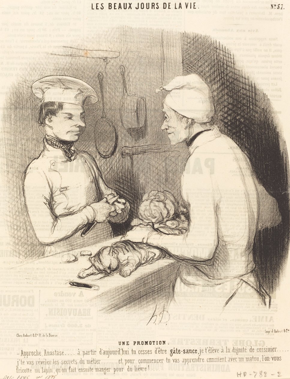 Eine Beförderung von Honoré Daumier