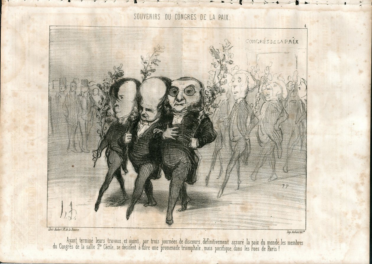 Le Charivari von Honoré Daumier