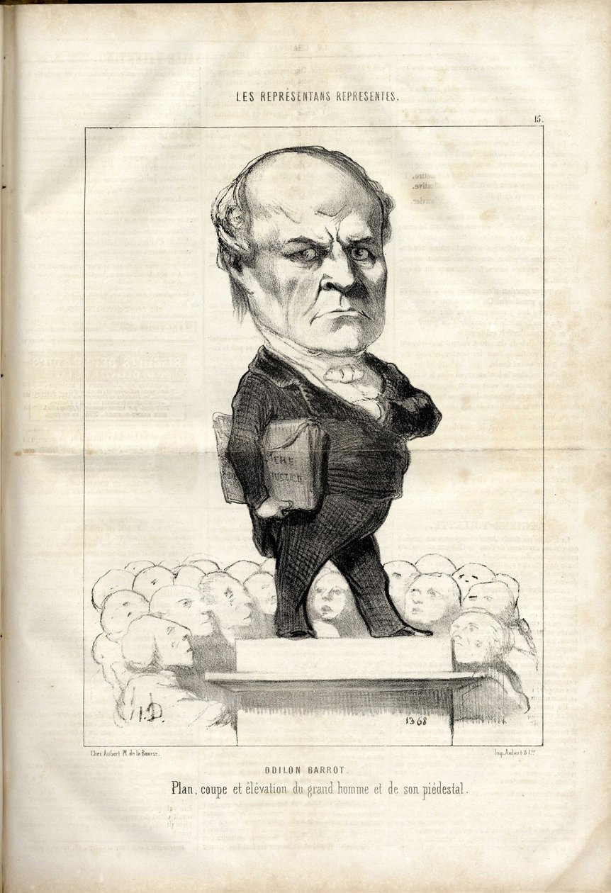 Le Charivari von Honoré Daumier