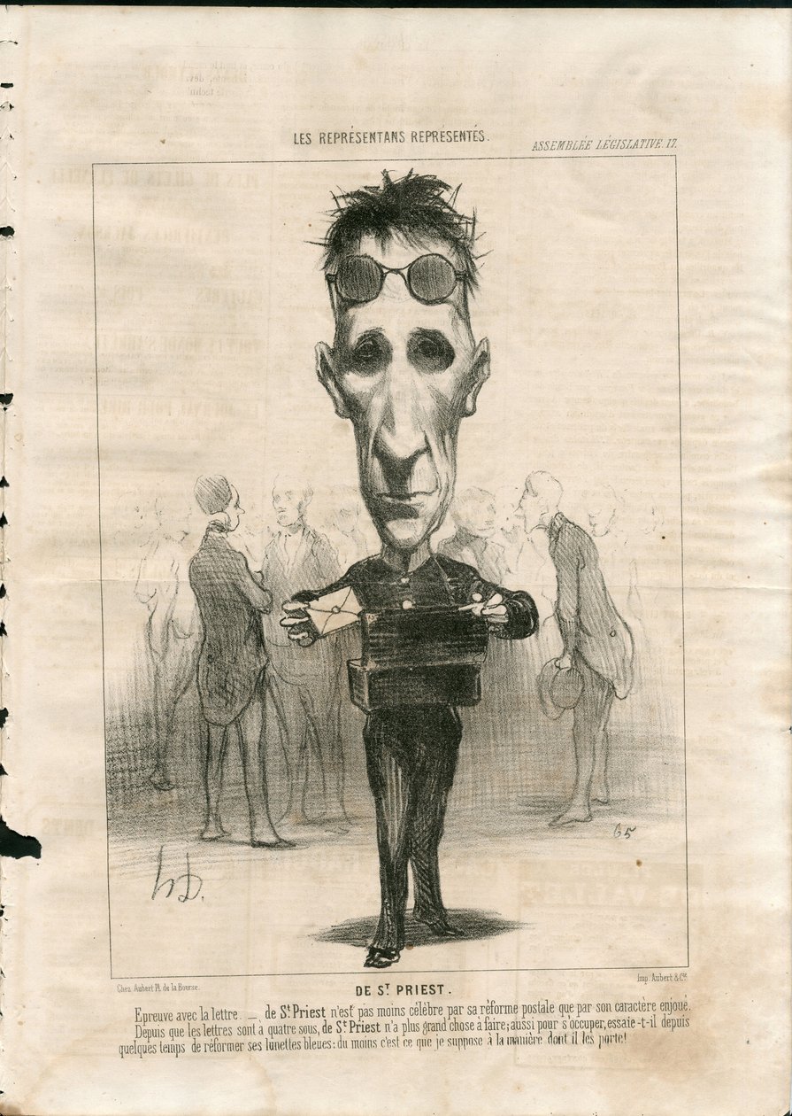 Le Charivari von Honoré Daumier