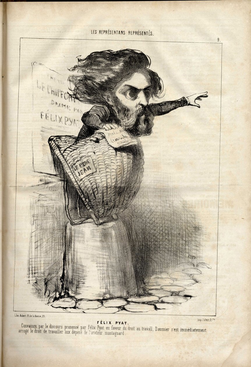 Le Charivari von Honoré Daumier