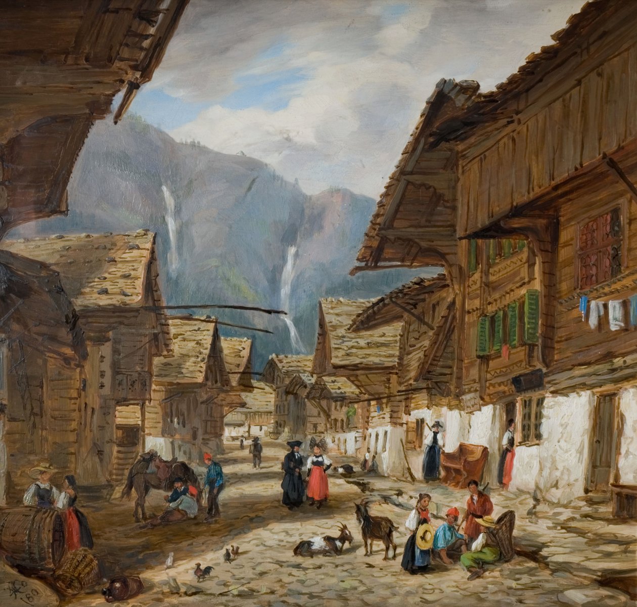 Andermatt, Schweiz, 1880 von Hopkins Horsley Hobday Horsley