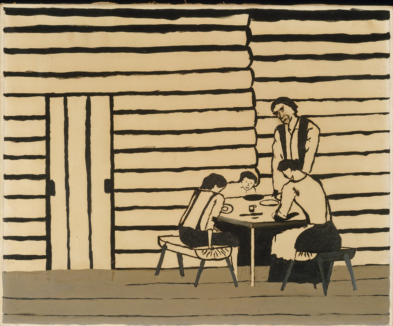 Familienabendessen von Horace Pippin