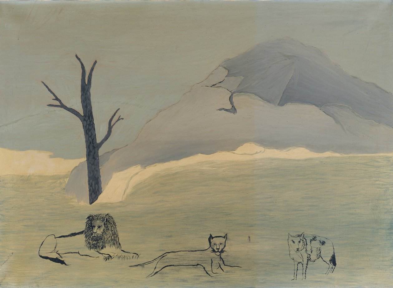 Heiliger Berg IV von Horace Pippin