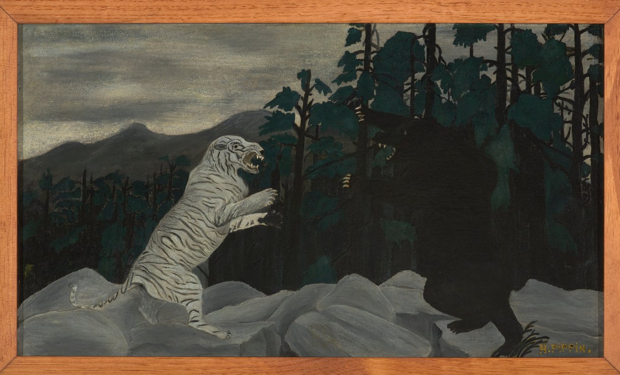 Der blaue Tiger von Horace Pippin