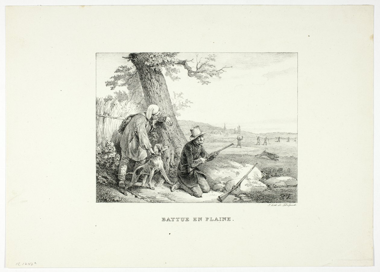 Leicht besiegt von Emile Jean Horace Vernet