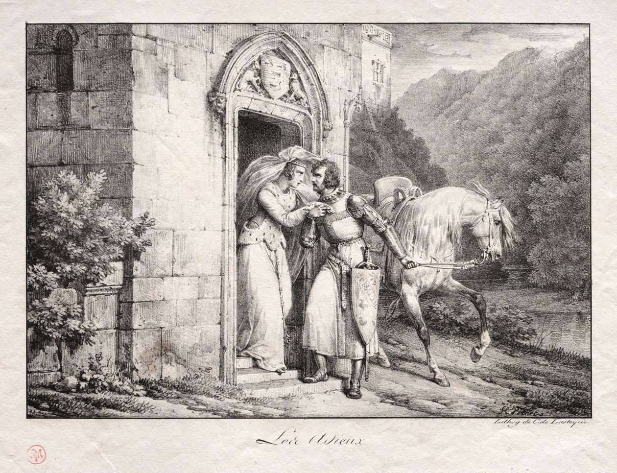Die Abschiede von Emile Jean Horace Vernet