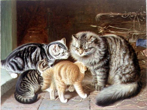 Der Neuankömmling von Horatio Henry Couldery