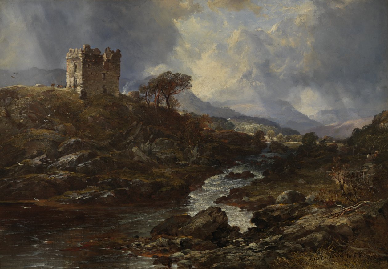 Kinlochaline Castle von Horatio McCulloch