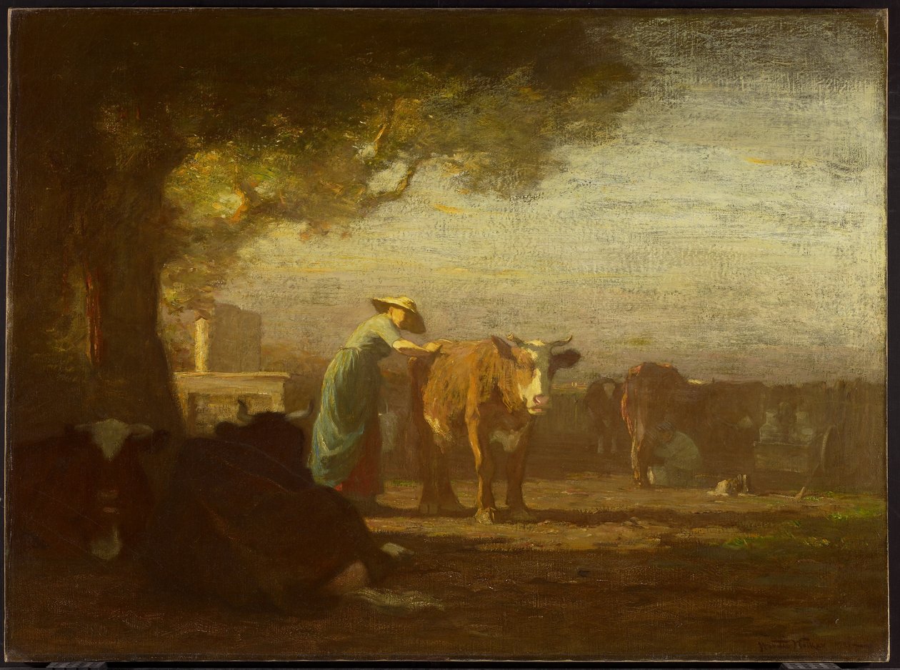 Der Milchhof von Horatio Walker