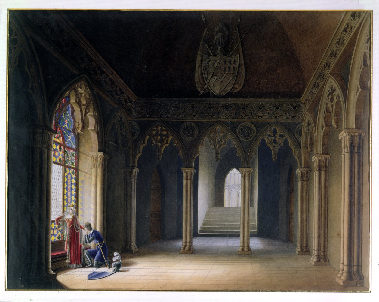 Der Aufbruch der Ritter von Hortense de Beauharnais