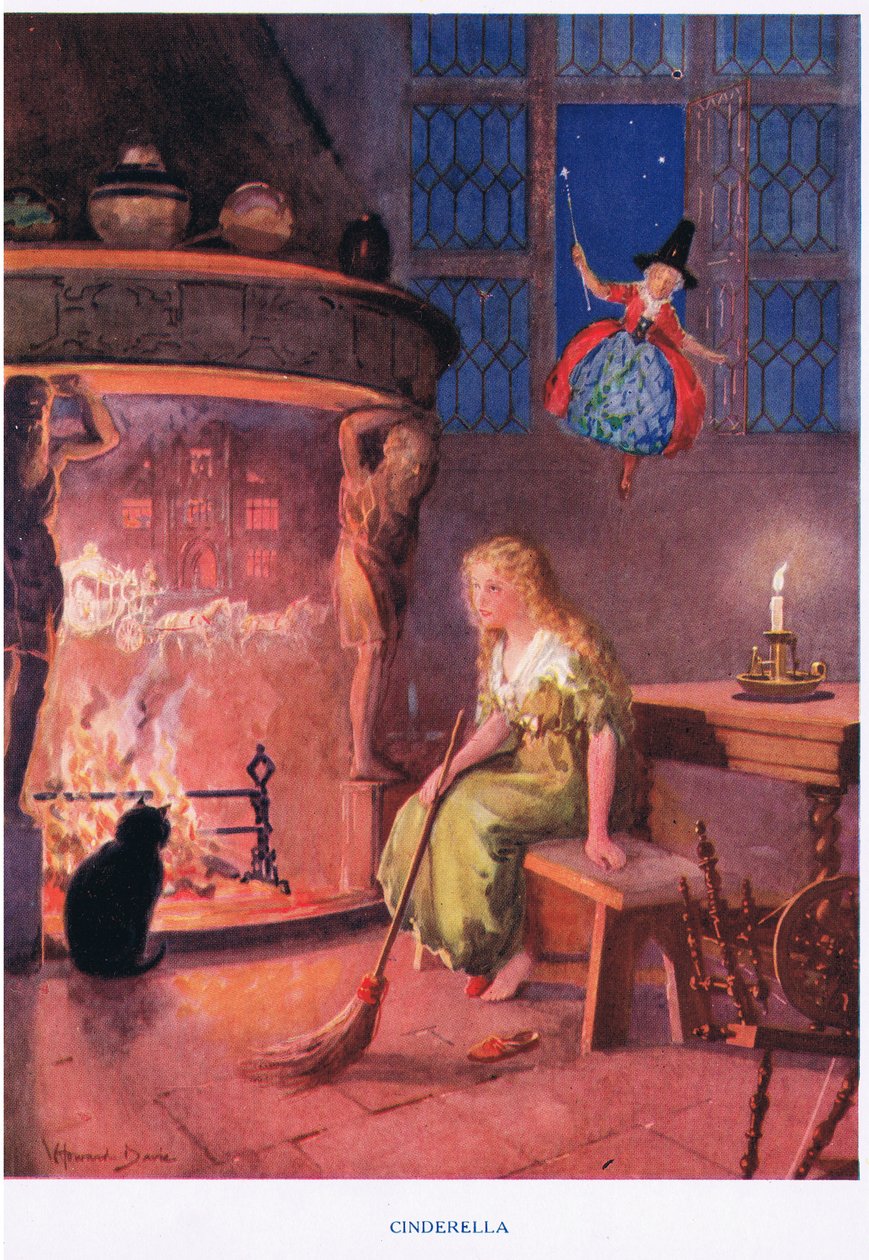 Aschenputtel, Illustration aus 