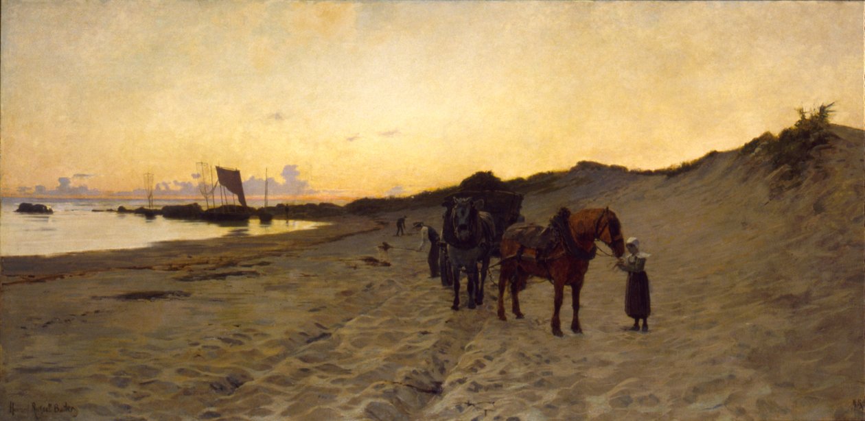 Die Seetangsammler von Howard Russell Butler
