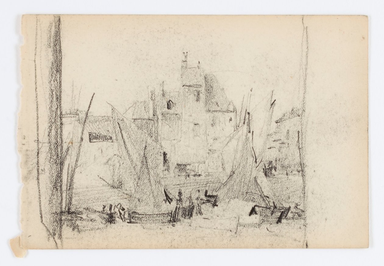 Ohne Titel (Fischerboote) von Howard Russell Butler