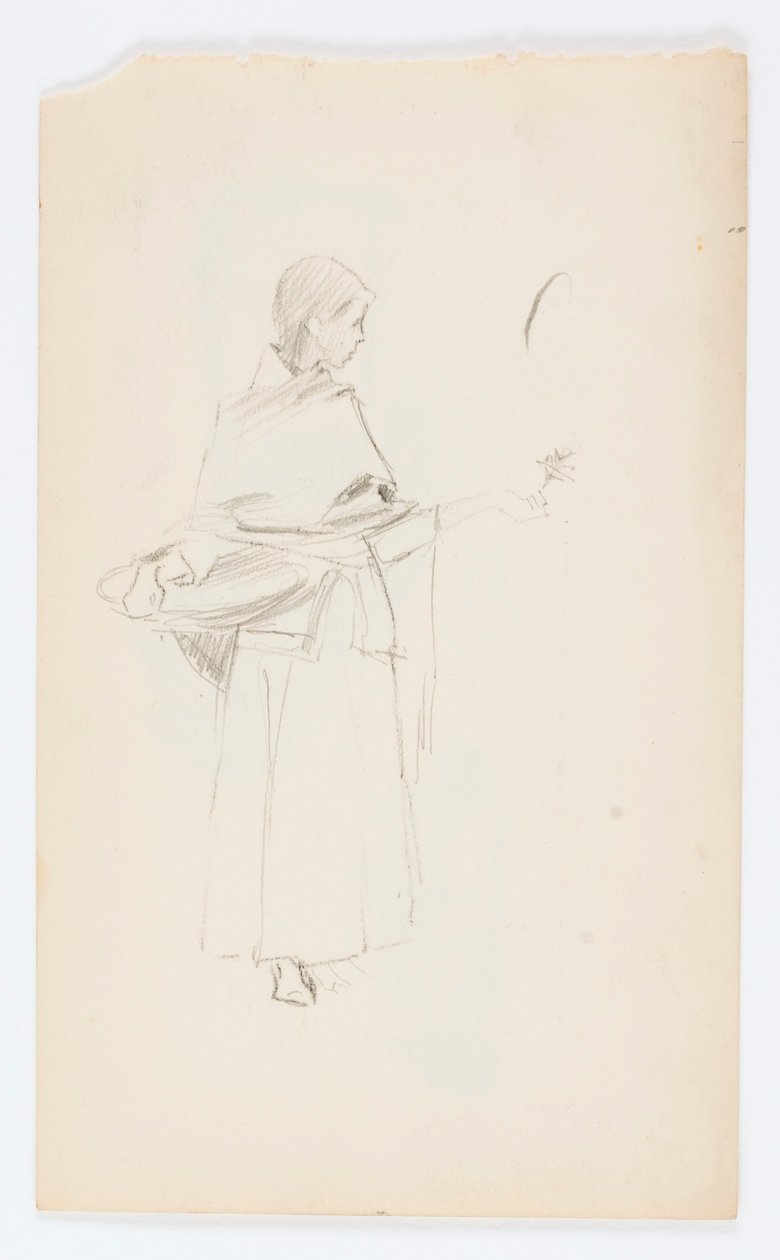 Ohne Titel (Blumenmädchen) von Howard Russell Butler