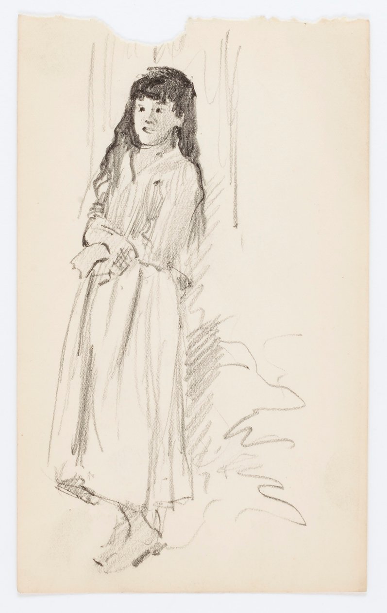 Ohne Titel (Frauenfigur) von Howard Russell Butler