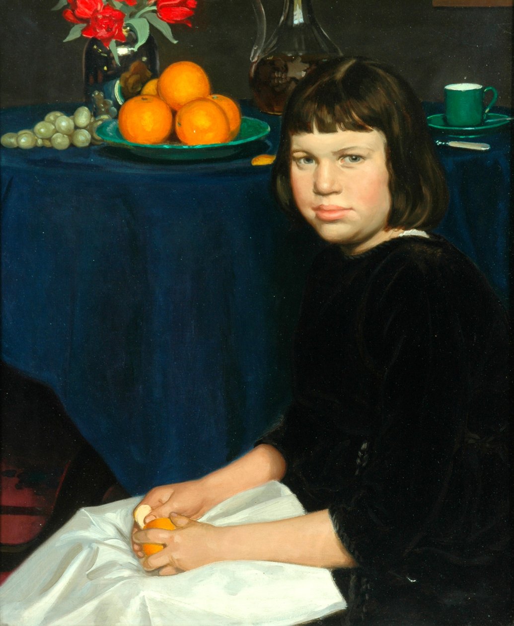 Julie mit den Orangen von Howard Somerville