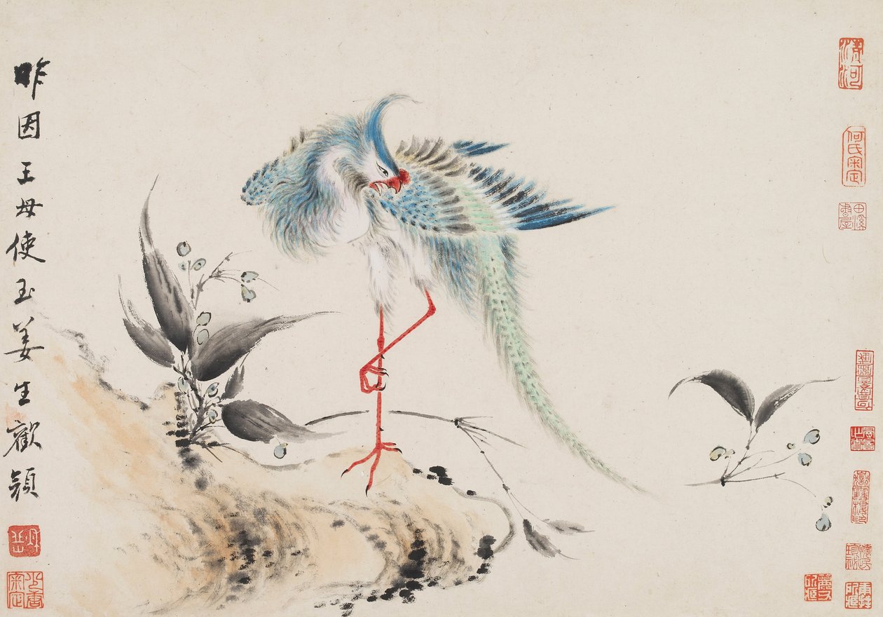 Vögel und Blumen von Hua Yan