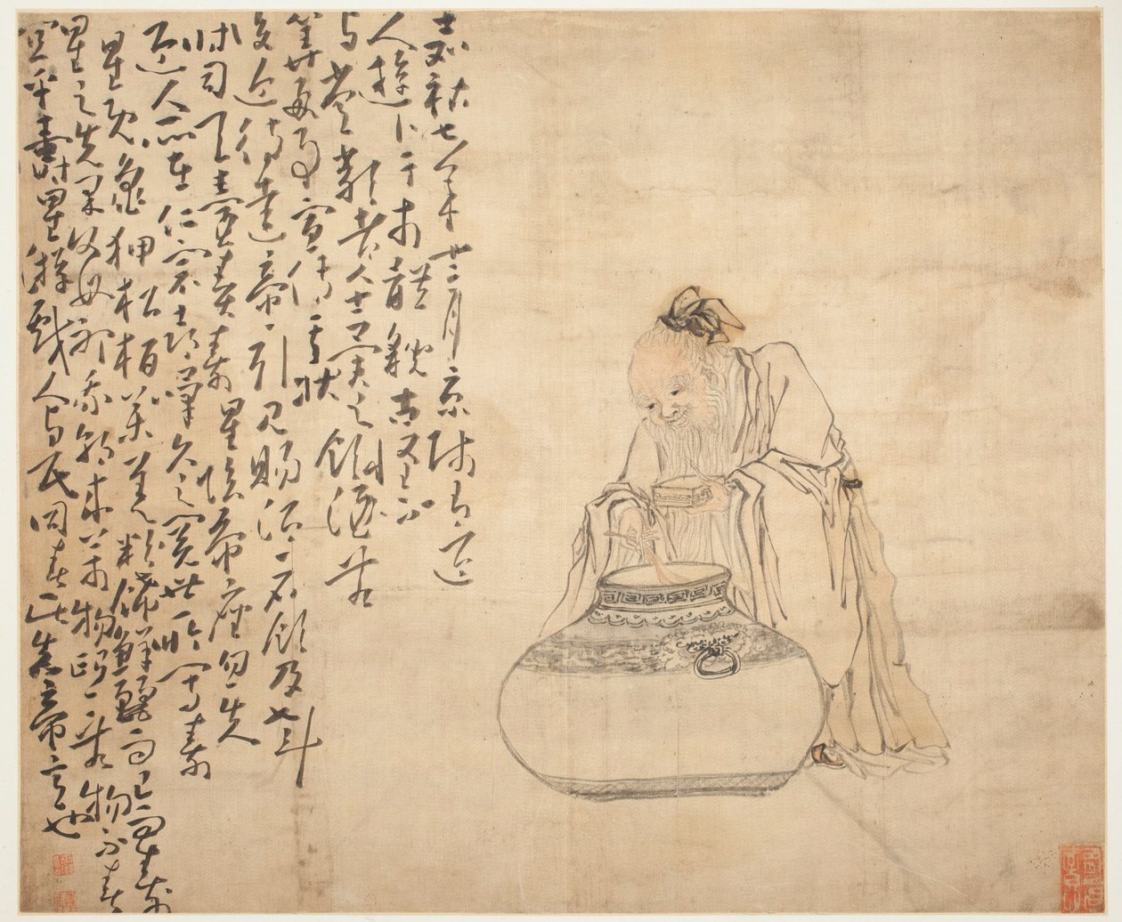 Landschaften und Figuren: Figuren von Huang Shen