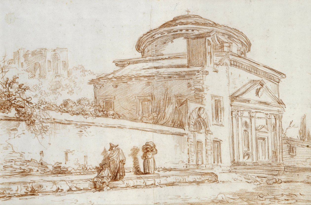 Villa Sacchetti, Rom von Hubert Robert