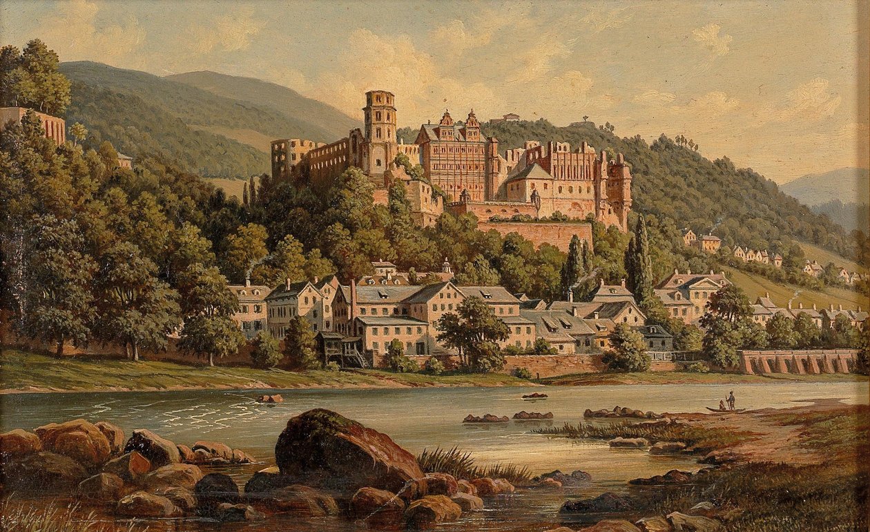 Ansicht von Heidelberg von Hubert Sattler