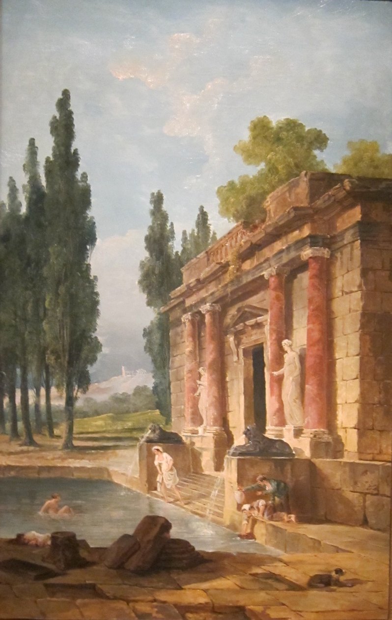 Der Badende von Hubert Robert