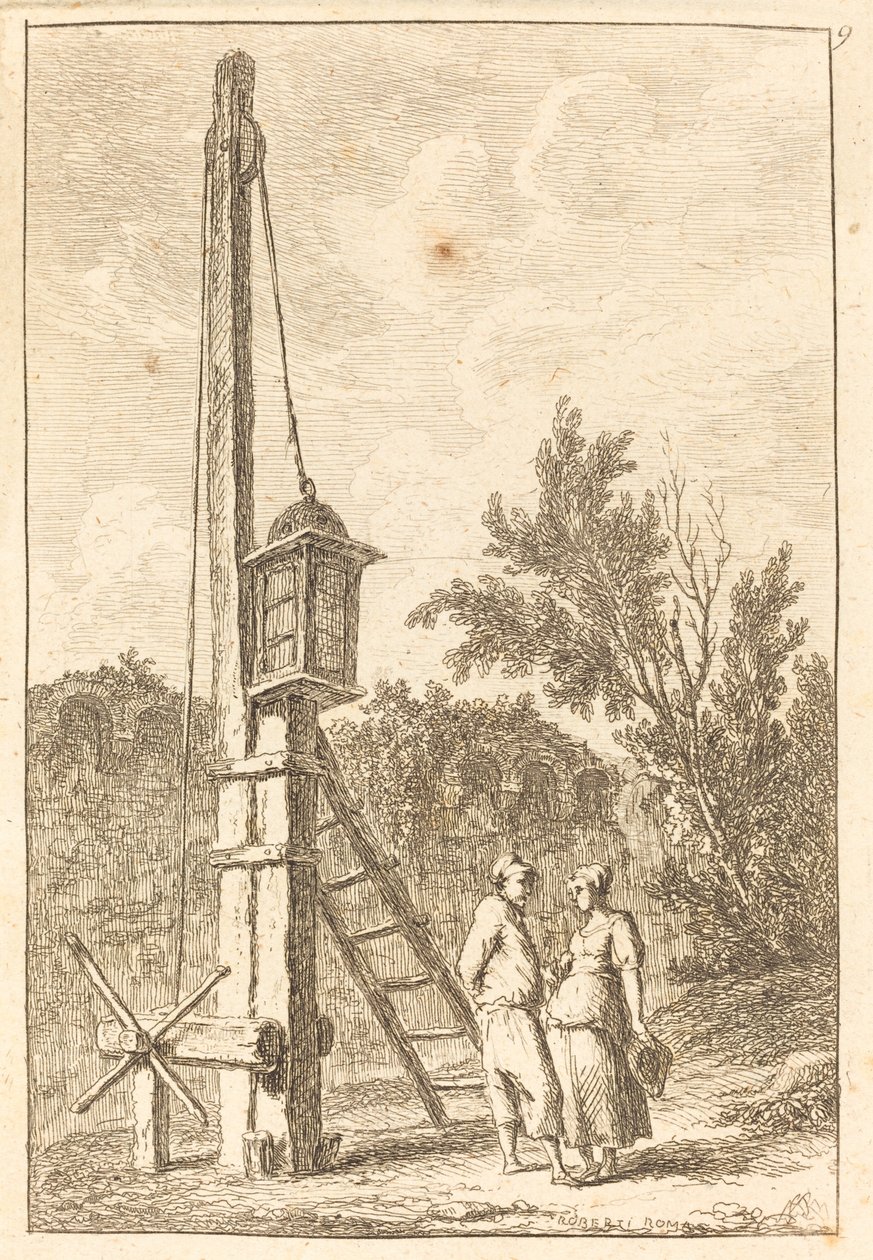 Der Posten von Hubert Robert
