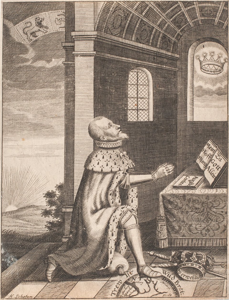 König Frederik II. von Hubert Schaten