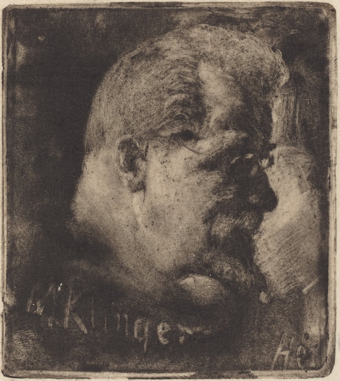 Max Klinger von Hubert von Herkomer