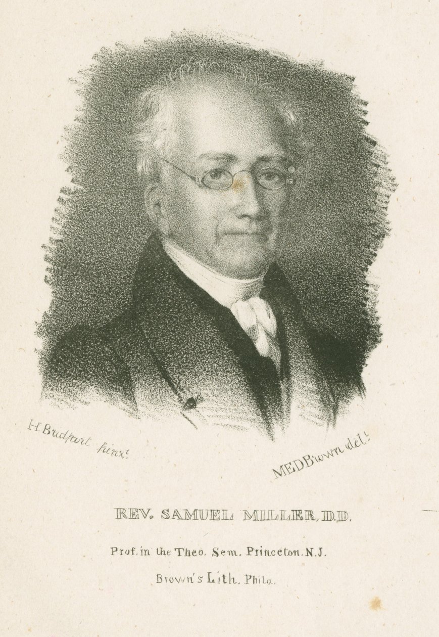 Rev. Samuel Miller, D.D. von Hugh Bridgeport