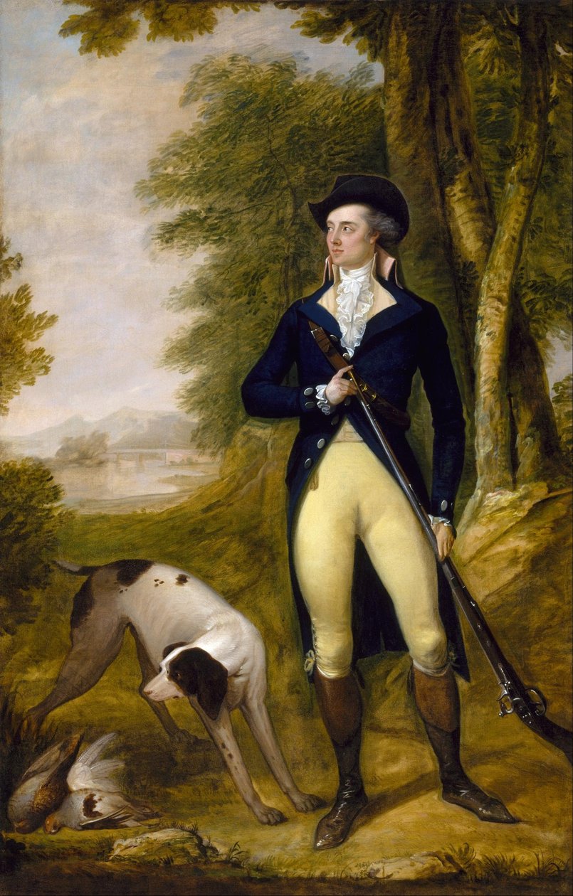 Porträt eines Gentlemans von Hugh Douglas Hamilton