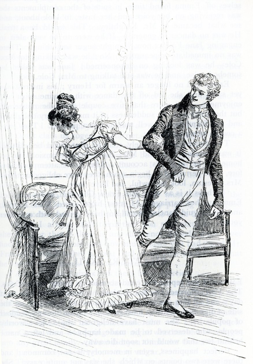 Franz Churchill und Emma von Hugh Thomson