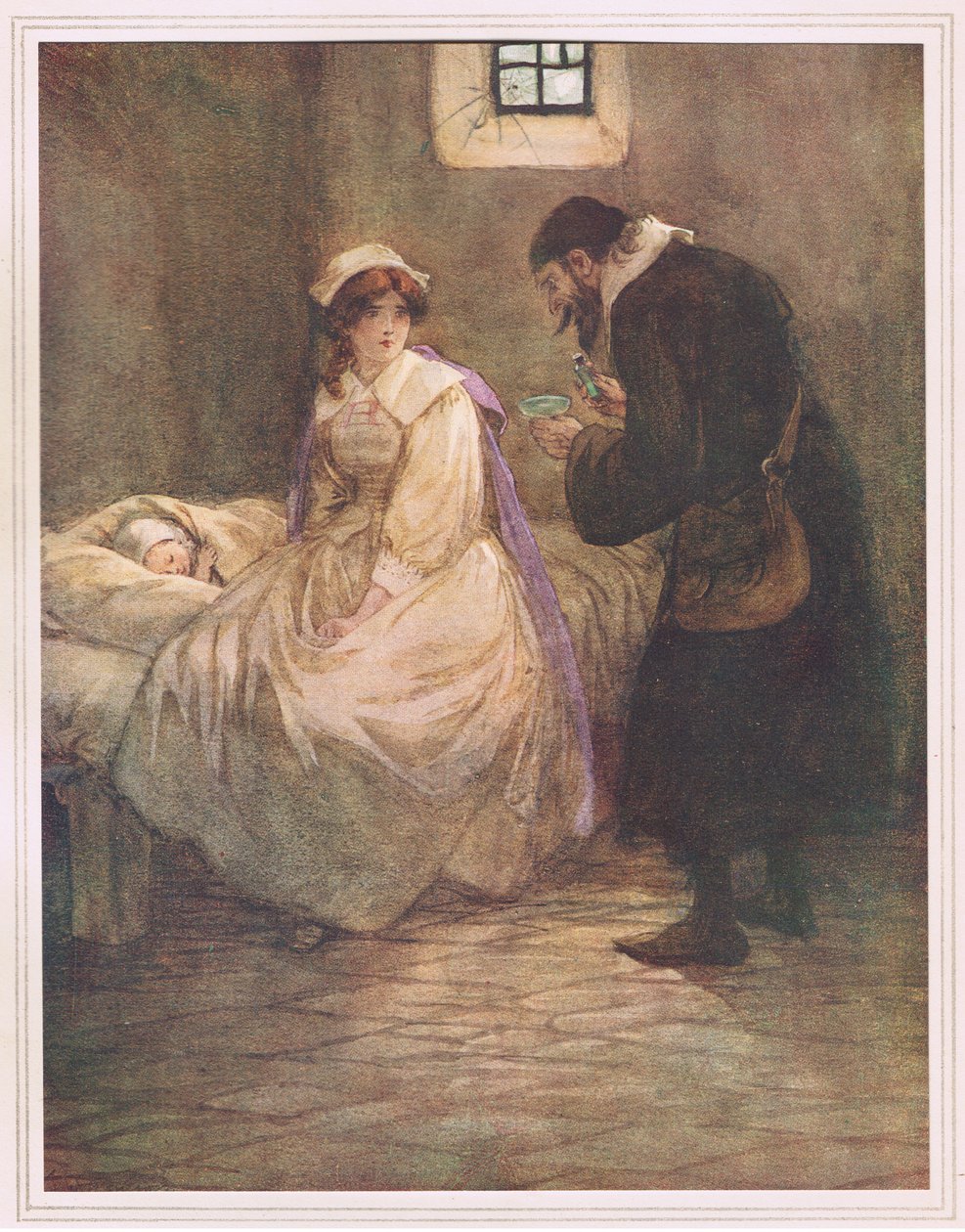 Hester setzte sich auf das Bett von Hugh Thomson