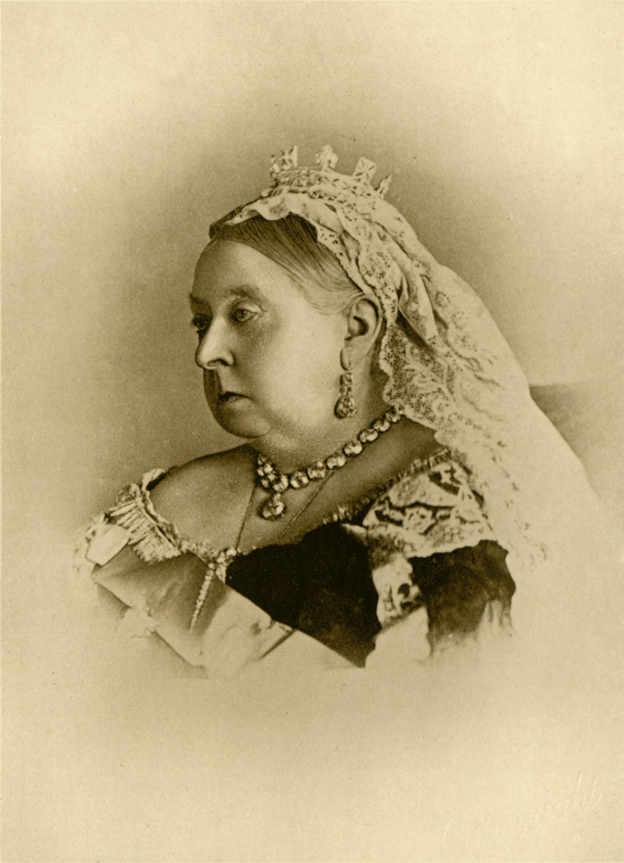 Königin Victoria, ca. 1894, 1901 von Hughes and Mullins