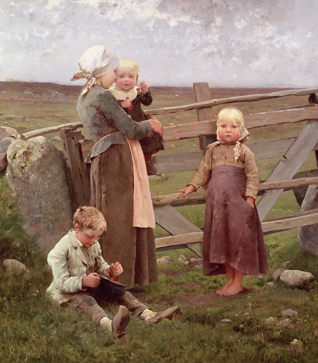 Das Dalby-Tor, Skane von Hugo Salmson