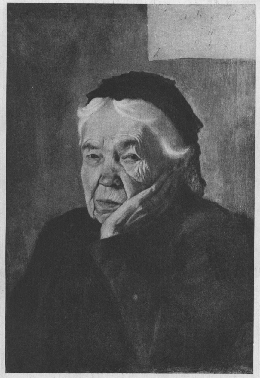 Die Tante des Künstlers. Beschreibung lt. Quellen von Hugo Simberg