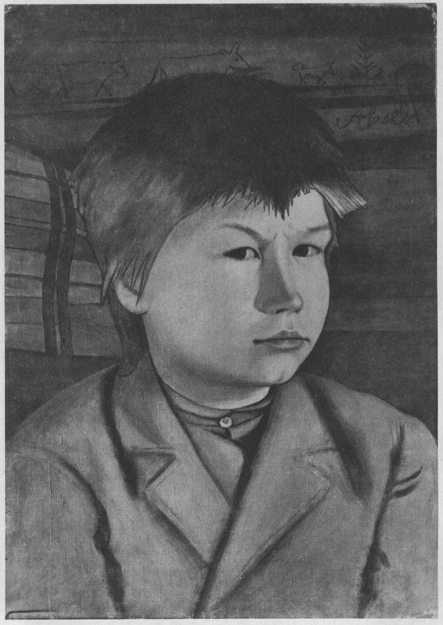 Knabe Akseli von Hugo Simberg