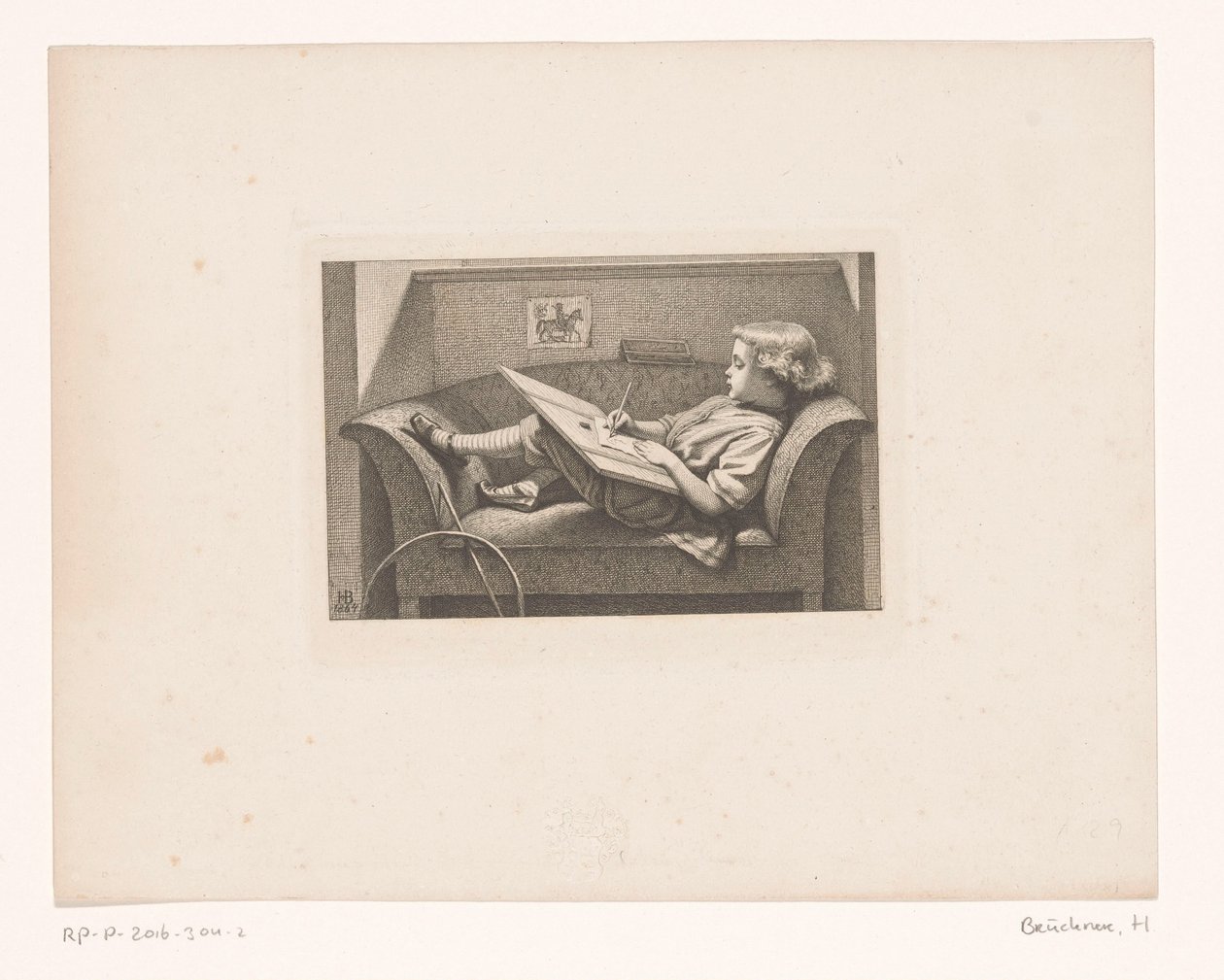 Der kleine Zeichner von Hugo Bürkner