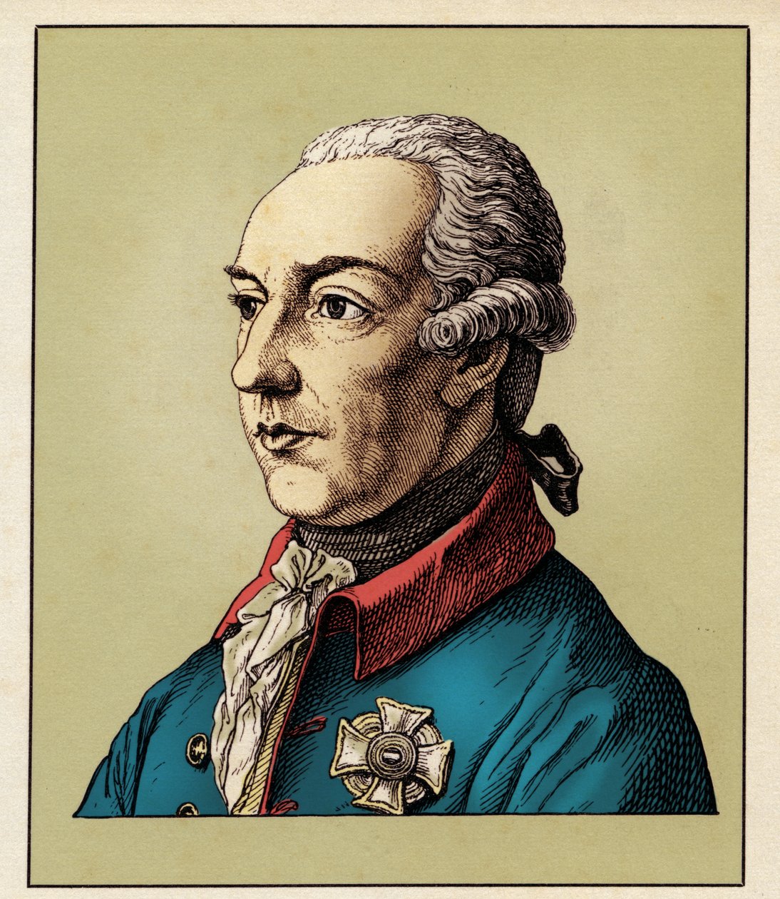 Giuseppe II. von Habsburg-Lothringen (1741-1790) 1854 von Hugo Bürkner