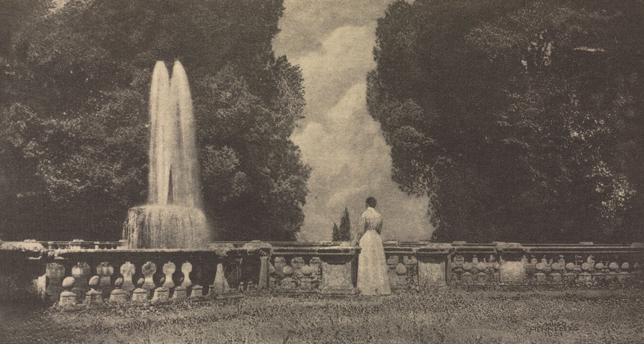 Camera Work: Villa Torlonia von Hugo Henneberg