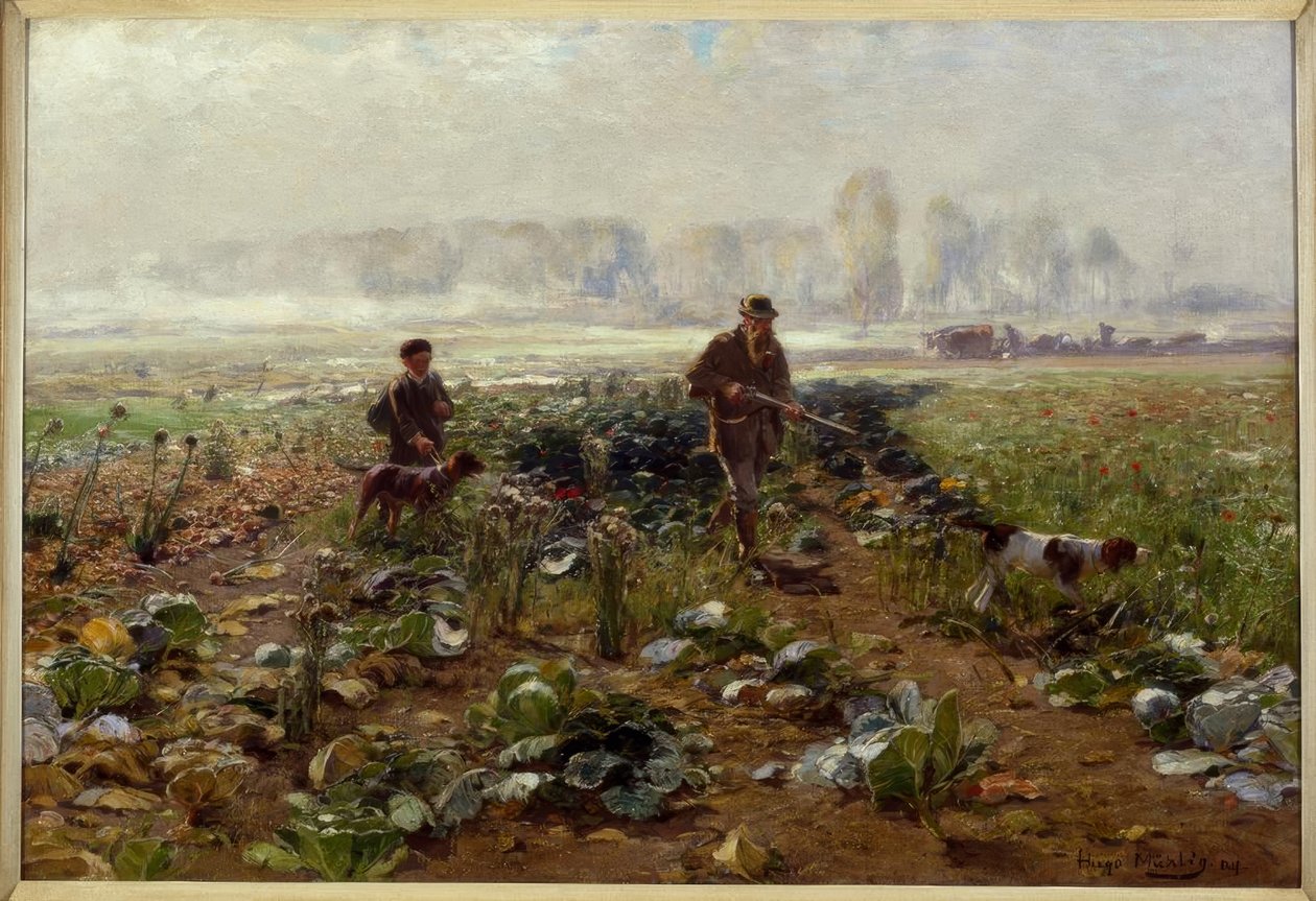 Herbstmorgen von Hugo Muhlig