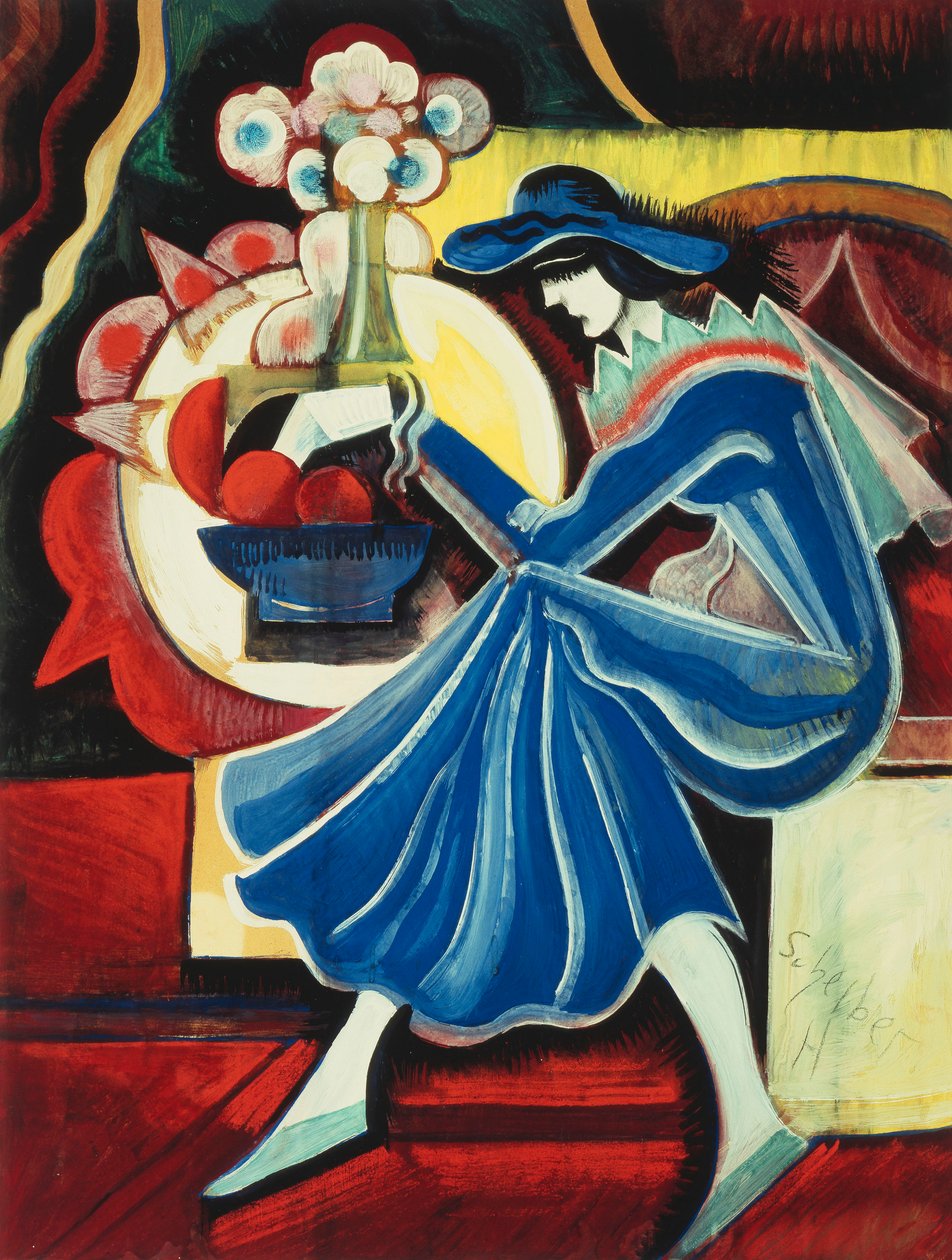Lesende Frau von Hugo Scheiber