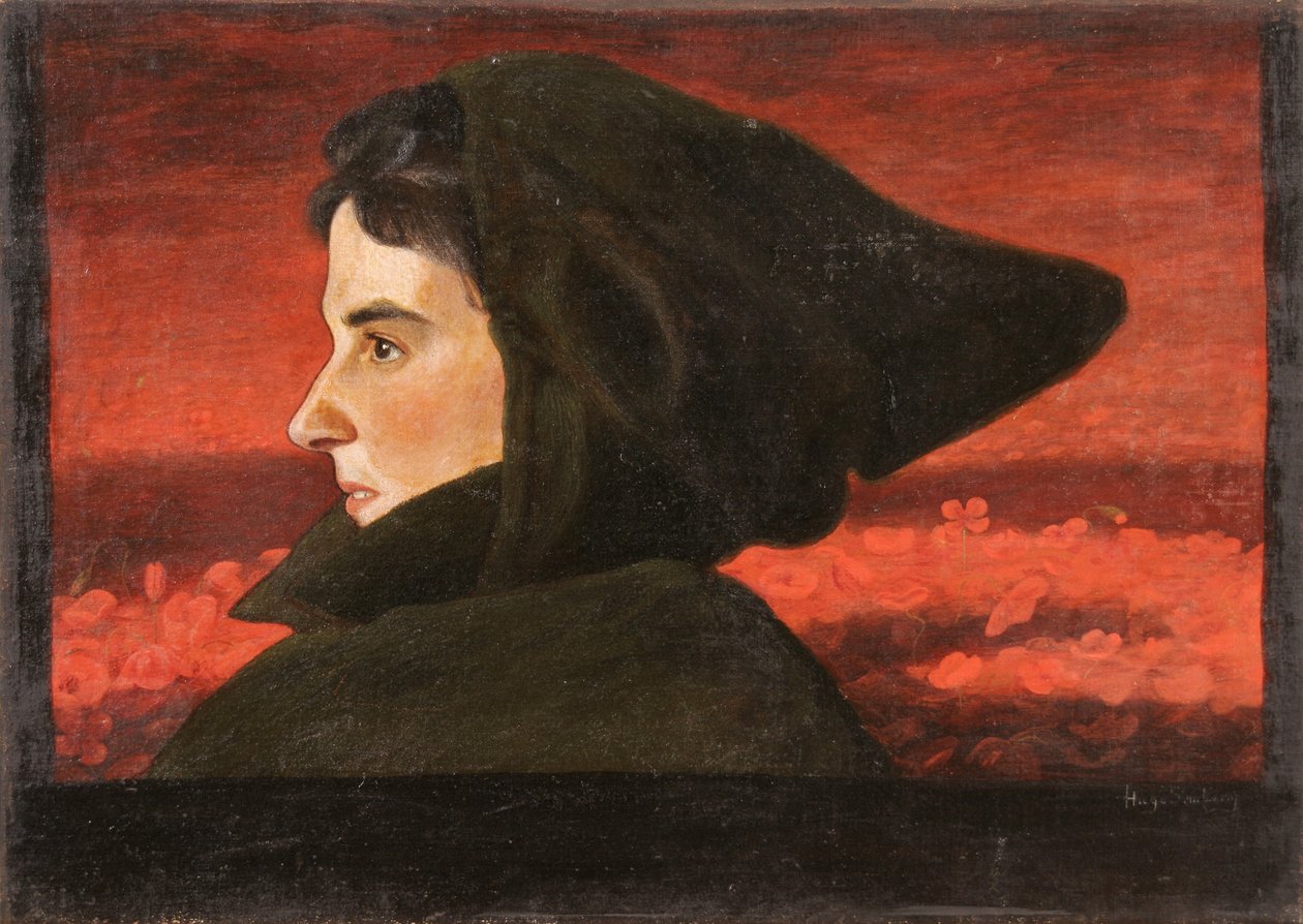 Mohnblume von Hugo Simberg