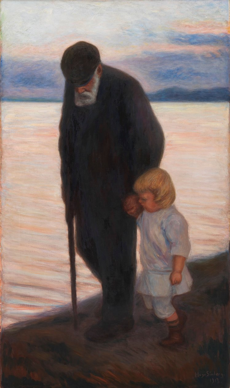 Gegen Abend, 1913 von Hugo Simberg