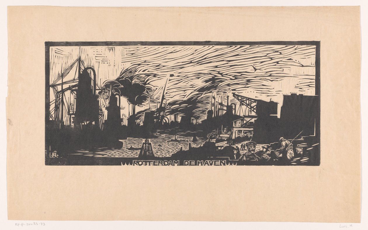 Rotterdam der Hafen von Huib Luns