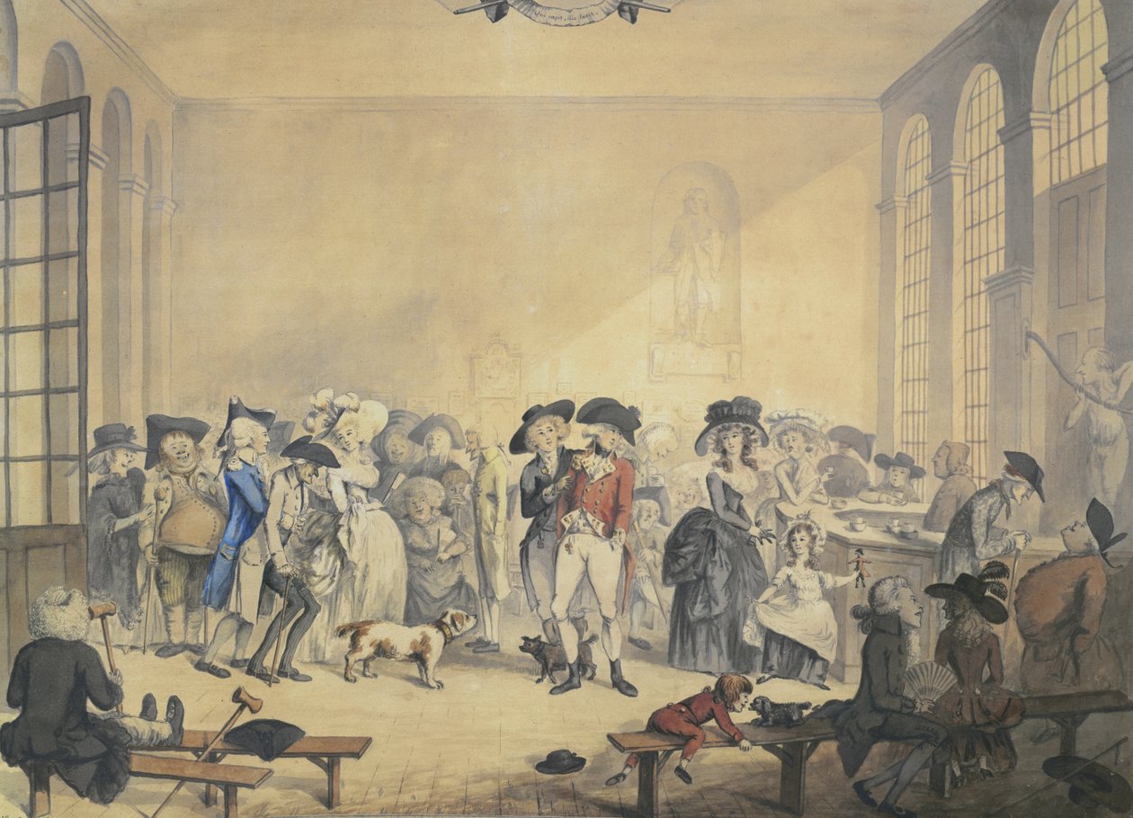 Der Pump Room, Bath von Humphry Repton