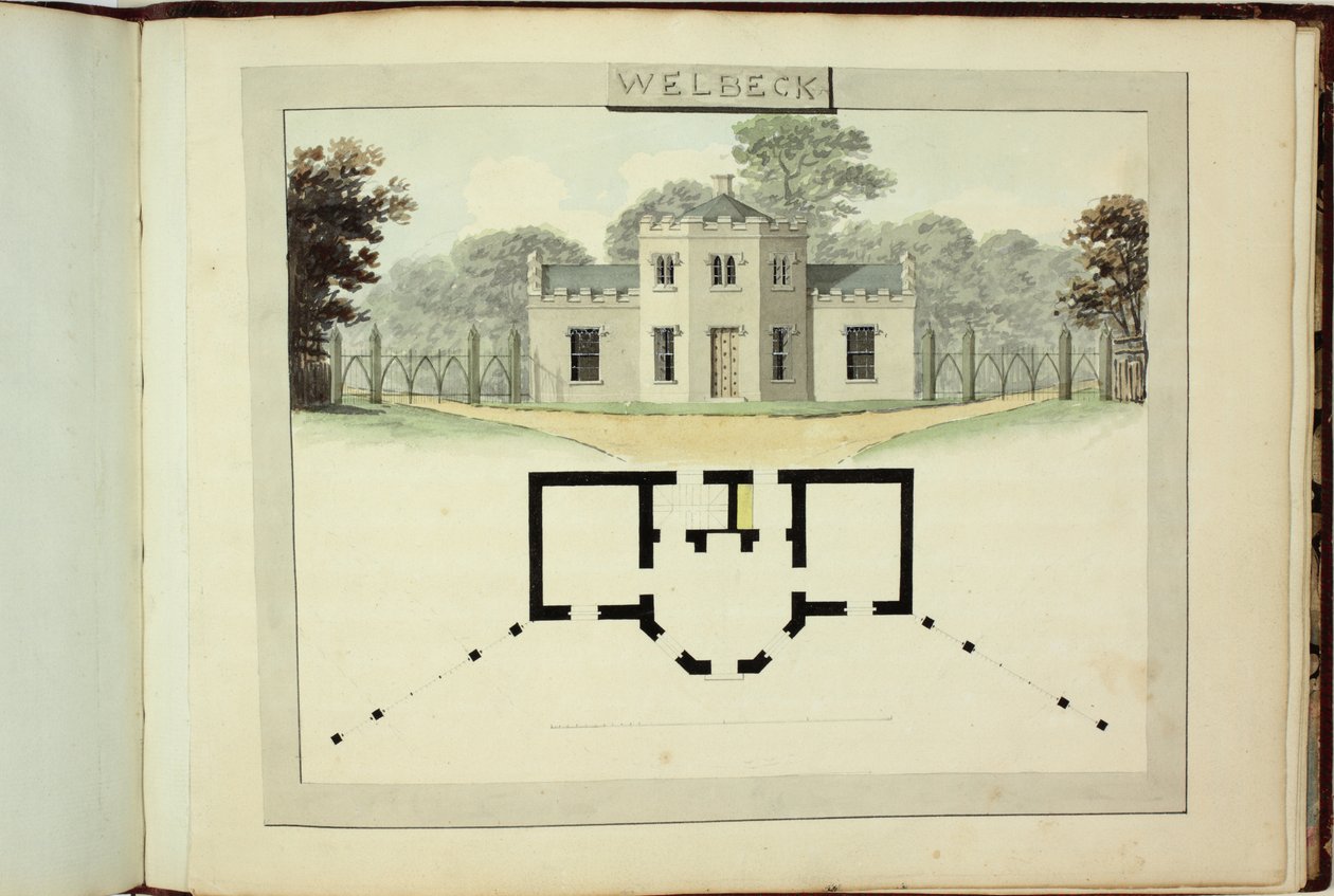 Rotes Buch: Welbeck von Humphry Repton