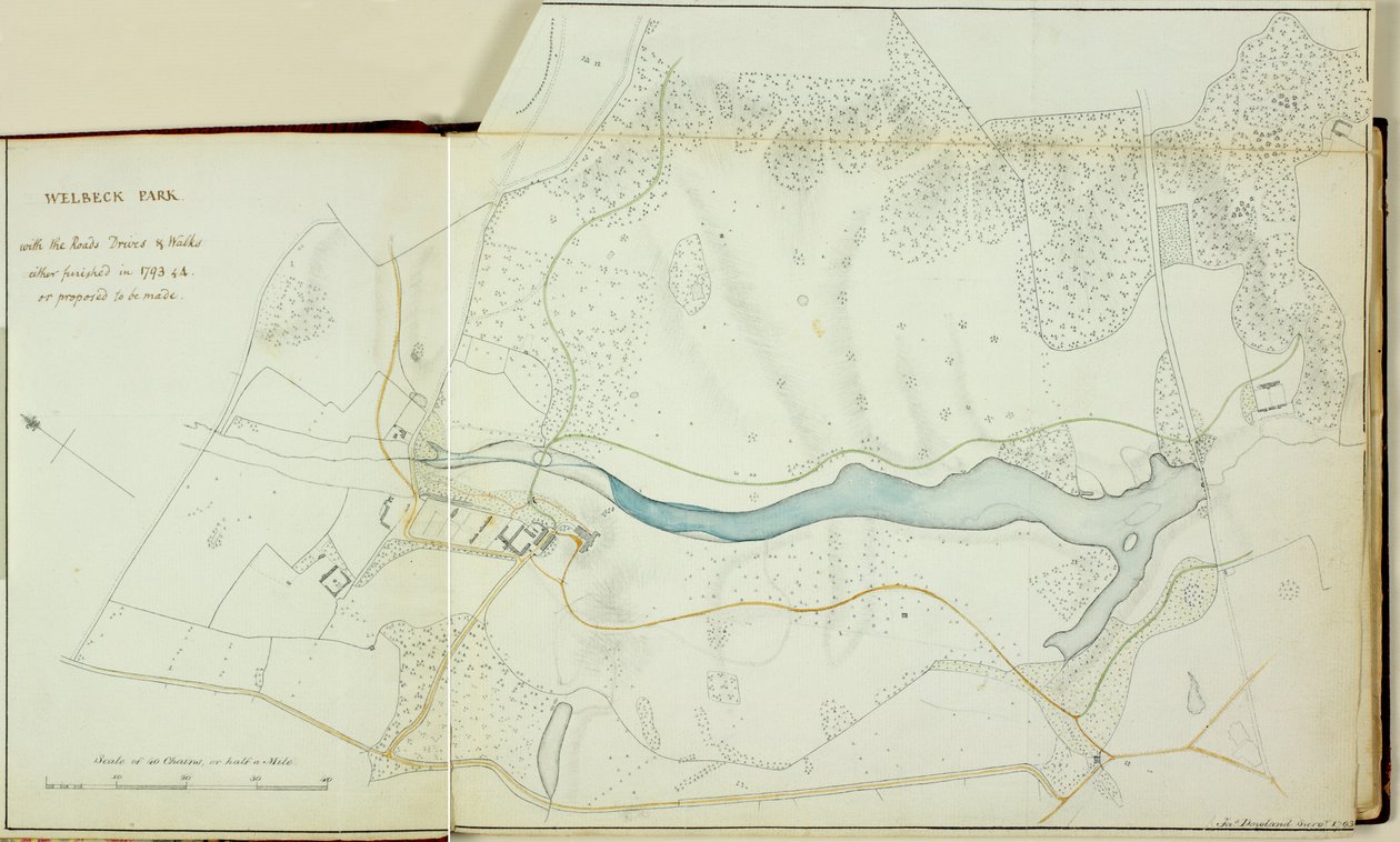 Rotes Buch: Welbeck von Humphry Repton
