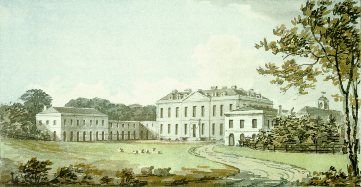 Rotes Buch für Sheringham Hall, ca. 1812 von Humphry Repton